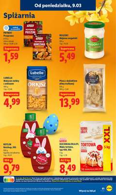 Lidl - gazetka promocyjna Oferta od poniedziałku od poniedziałku 09.03 do środy 11.03 - strona 63