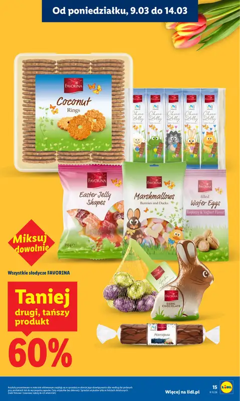 Lidl - gazetka promocyjna Oferta od poniedziałku od poniedziałku 09.03 do środy 11.03 - strona 15