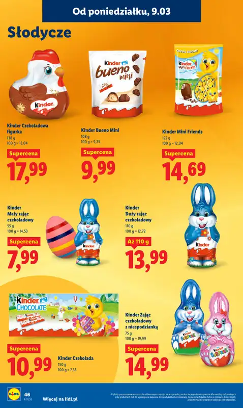 Lidl - gazetka promocyjna Oferta od poniedziałku od poniedziałku 09.03 do środy 11.03 - strona 48