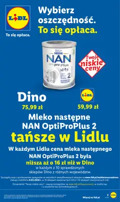 Lidl - gazetka promocyjna Oferta od poniedziałku od poniedziałku 09.03 do środy 11.03 - strona 3