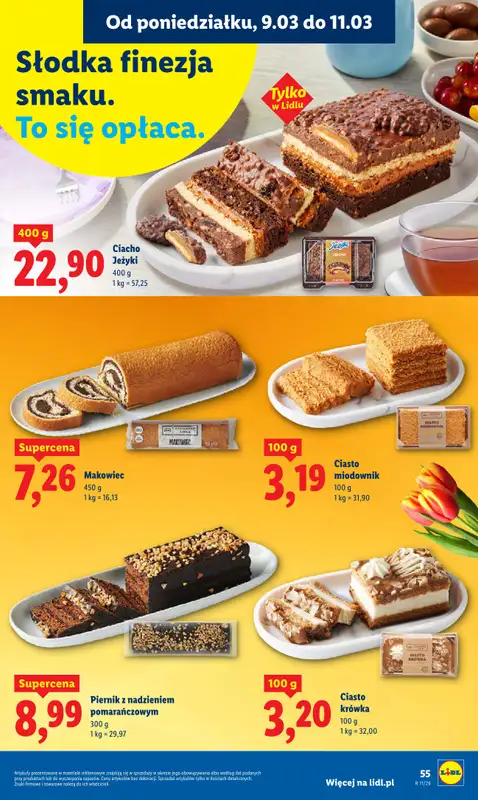 Lidl - gazetka promocyjna Oferta od poniedziałku od poniedziałku 09.03 do środy 11.03 - strona 57