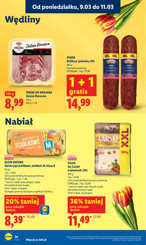 Lidl - gazetka promocyjna Oferta od poniedziałku od poniedziałku 09.03 do środy 11.03 - strona 36