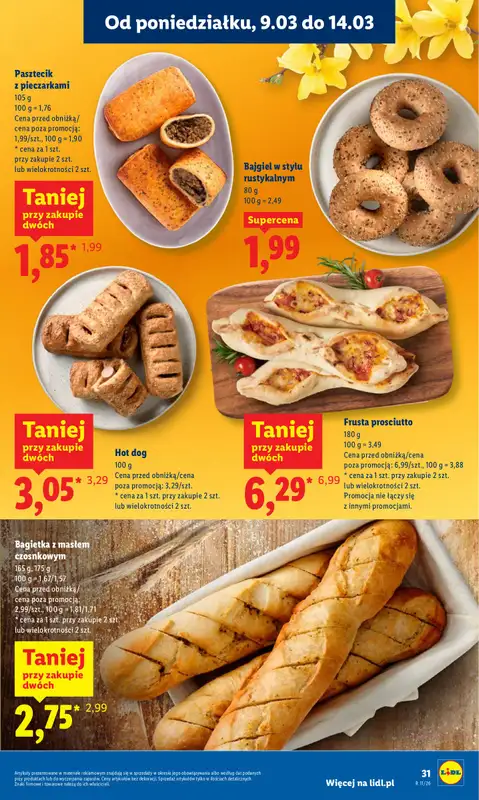 Lidl - gazetka promocyjna Oferta od poniedziałku od poniedziałku 09.03 do środy 11.03 - strona 33