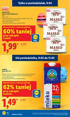 Lidl - gazetka promocyjna Oferta od poniedziałku od poniedziałku 09.03 do środy 11.03 - strona 20