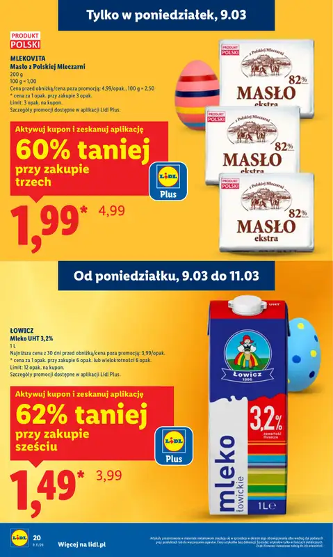 Lidl - gazetka promocyjna Oferta od poniedziałku od poniedziałku 09.03 do środy 11.03 - strona 20