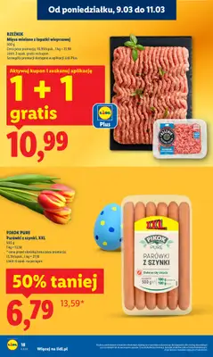 Lidl - gazetka promocyjna Oferta od poniedziałku od poniedziałku 09.03 do środy 11.03 - strona 18