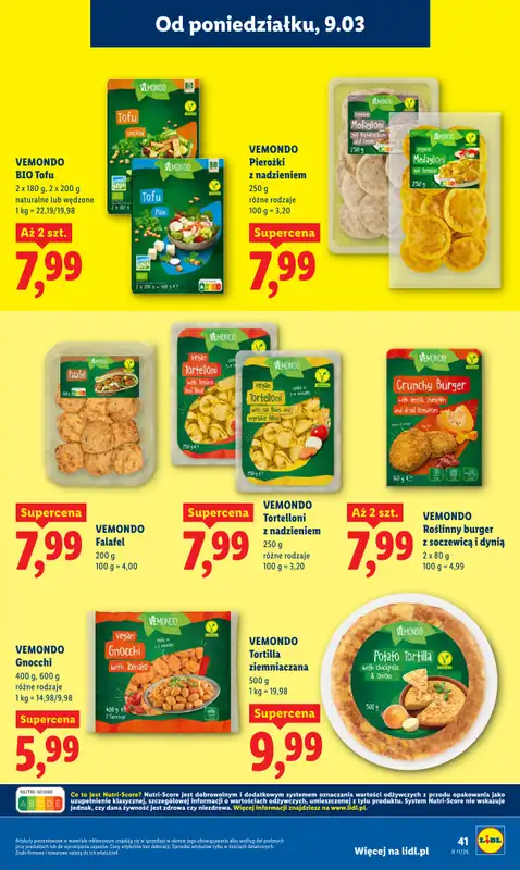 Lidl - gazetka promocyjna Oferta od poniedziałku od poniedziałku 09.03 do środy 11.03 - strona 43