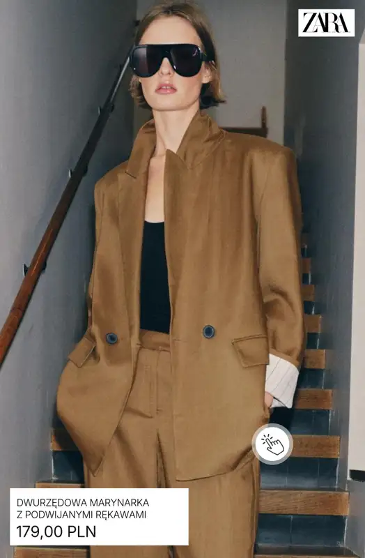 Zara - gazetka promocyjna Marynarki dla niej od wtorku 10.03  - strona 10