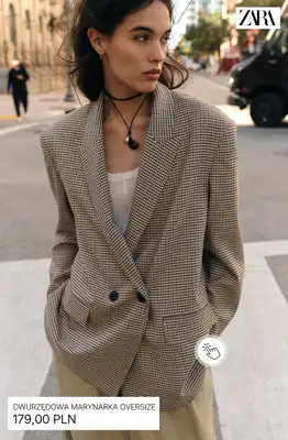 Zara - gazetka promocyjna Marynarki dla niej od wtorku 10.03  - strona 5