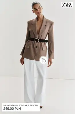 Zara - gazetka promocyjna Marynarki dla niej od wtorku 10.03  - strona 4