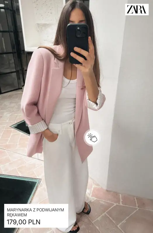 Zara - gazetka promocyjna Marynarki dla niej od wtorku 10.03  - strona 6