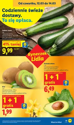 Lidl - gazetka promocyjna Oferta od czwartku od czwartku 12.03 do soboty 14.03 - strona 35
