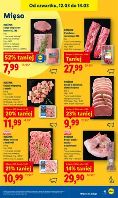 Lidl - gazetka promocyjna Oferta od czwartku od czwartku 12.03 do soboty 14.03 - strona 45
