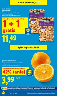 Lidl - gazetka promocyjna Oferta od czwartku od czwartku 12.03 do soboty 14.03 - strona 6