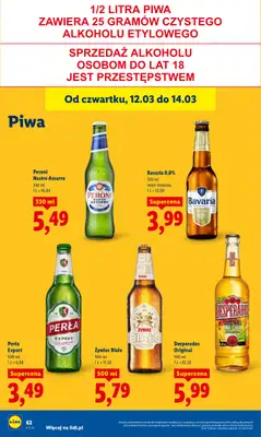 Lidl - gazetka promocyjna Oferta od czwartku od czwartku 12.03 do soboty 14.03 - strona 64