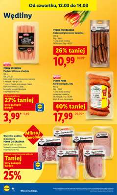 Lidl - gazetka promocyjna Oferta od czwartku od czwartku 12.03 do soboty 14.03 - strona 48
