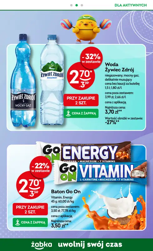 Żabka - gazetka promocyjna Gazetka od środy 11.03 do wtorku 24.03 - strona 61