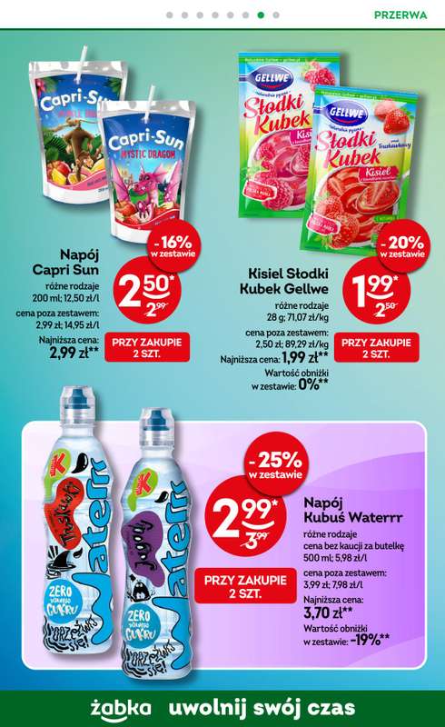 Żabka - gazetka promocyjna Gazetka od środy 11.03 do wtorku 24.03 - strona 58