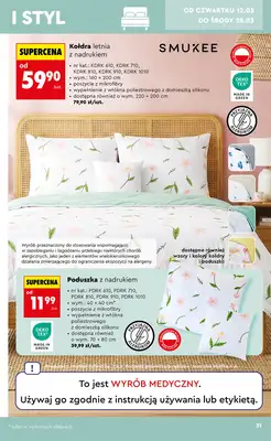 Biedronka - gazetka promocyjna Hity i inspiracje od 7.03 od soboty 07.03 do środy 25.03 - strona 31