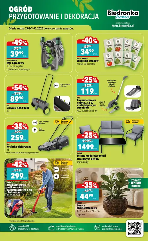 Biedronka - gazetka promocyjna Hity i inspiracje od 7.03 od soboty 07.03 do środy 25.03 - strona 41
