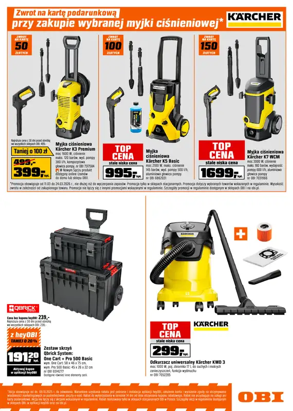 OBI - gazetka promocyjna Gazetka od środy 11.03 do wtorku 24.03 - strona 5