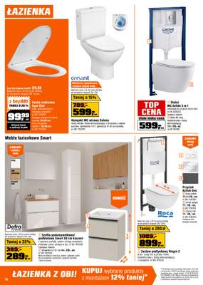 OBI - gazetka promocyjna Gazetka od środy 11.03 do wtorku 24.03 - strona 16