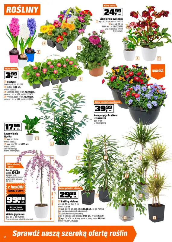 OBI - gazetka promocyjna Gazetka od środy 11.03 do wtorku 24.03 - strona 2