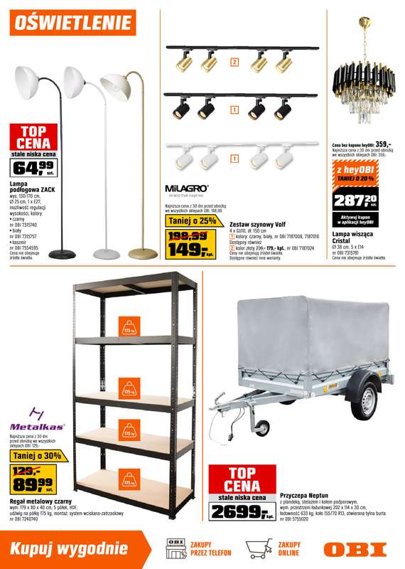 OBI - gazetka promocyjna Gazetka od środy 11.03 do wtorku 24.03 - strona 19