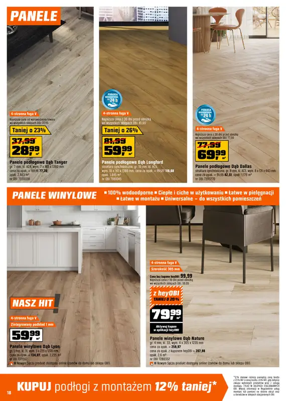 OBI - gazetka promocyjna Gazetka od środy 11.03 do wtorku 24.03 - strona 18