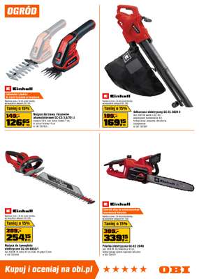 OBI - gazetka promocyjna Gazetka od środy 11.03 do wtorku 24.03 - strona 9