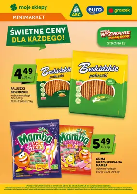 Euro Sklep - gazetka promocyjna Gazetka Minimarket  do środy 18.03