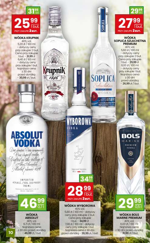 Twój Market - gazetka promocyjna Gazetka alkoholowa od środy 11.03 do soboty 11.04 - strona 10