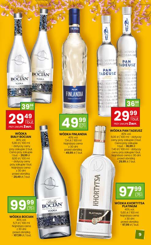 Twój Market - gazetka promocyjna Gazetka alkoholowa od środy 11.03 do soboty 11.04 - strona 9