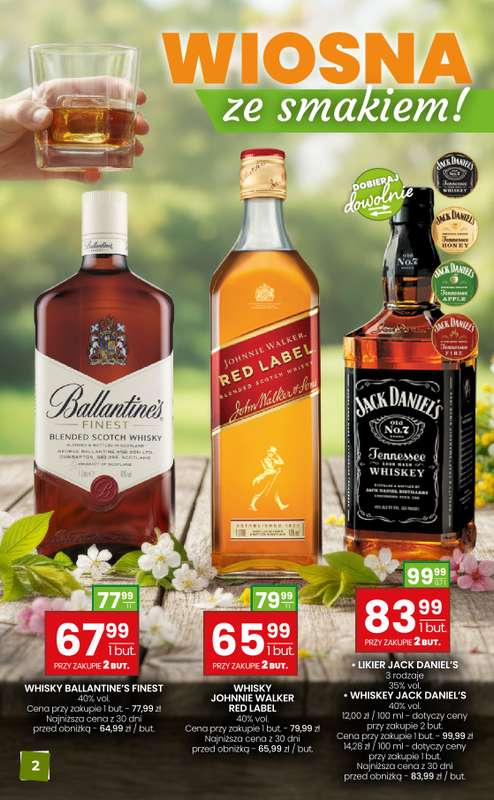 Twój Market - gazetka promocyjna Gazetka alkoholowa od środy 11.03 do soboty 11.04 - strona 2