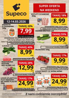 Supeco - gazetka promocyjna Super oferta na weekend od czwartku 12.03 do soboty 14.03