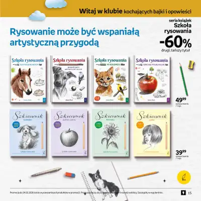 Empik - gazetka promocyjna Festiwal książki dziecięcej od środy 11.03 do wtorku 24.03 - strona 15