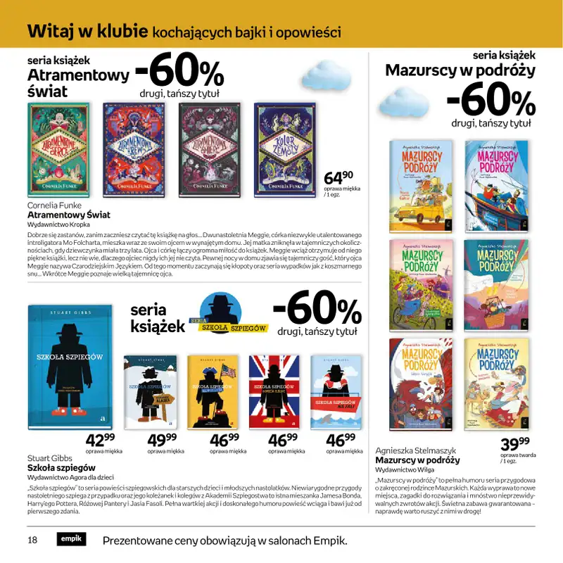 Empik - gazetka promocyjna Festiwal książki dziecięcej od środy 11.03 do wtorku 24.03 - strona 18
