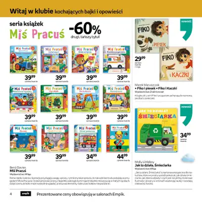 Empik - gazetka promocyjna Festiwal książki dziecięcej od środy 11.03 do wtorku 24.03 - strona 4