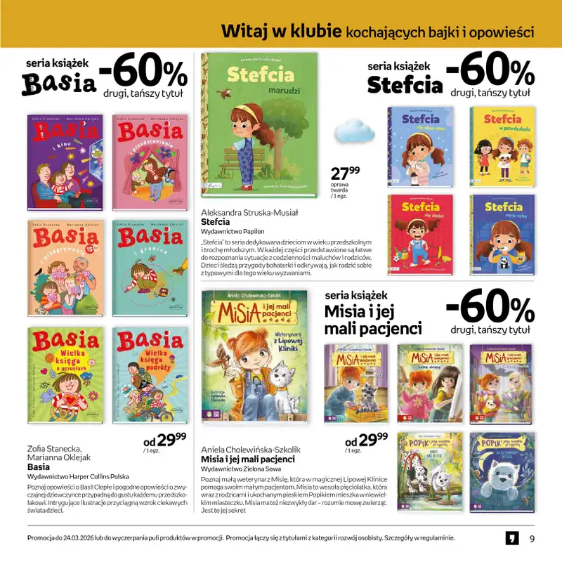 Empik - gazetka promocyjna Festiwal książki dziecięcej od środy 11.03 do wtorku 24.03 - strona 9