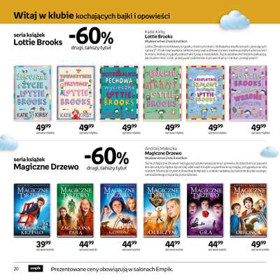 Empik - gazetka promocyjna Festiwal książki dziecięcej od środy 11.03 do wtorku 24.03 - strona 20