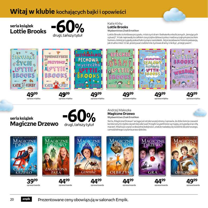 Empik - gazetka promocyjna Festiwal książki dziecięcej od środy 11.03 do wtorku 24.03 - strona 20
