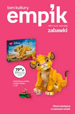 Empik - gazetka promocyjna Tom kultury: zabawki od środy 11.03 do wtorku 24.03
