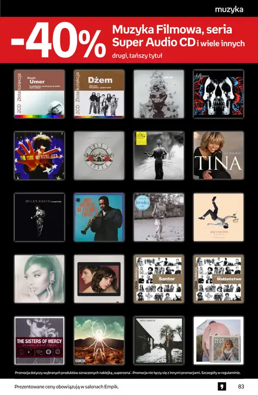 Empik - gazetka promocyjna Tom kultury: muzyka od środy 11.03 do wtorku 24.03 - strona 11