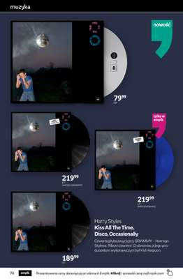 Harry Styles Kiss All The Time. Disco, Occasionally CD