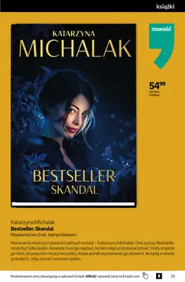 Empik - gazetka promocyjna Tom kultury: książki od środy 11.03 do wtorku 24.03 - strona 15