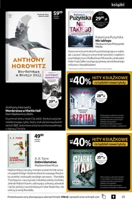 Empik - gazetka promocyjna Tom kultury: książki od środy 11.03 do wtorku 24.03 - strona 23
