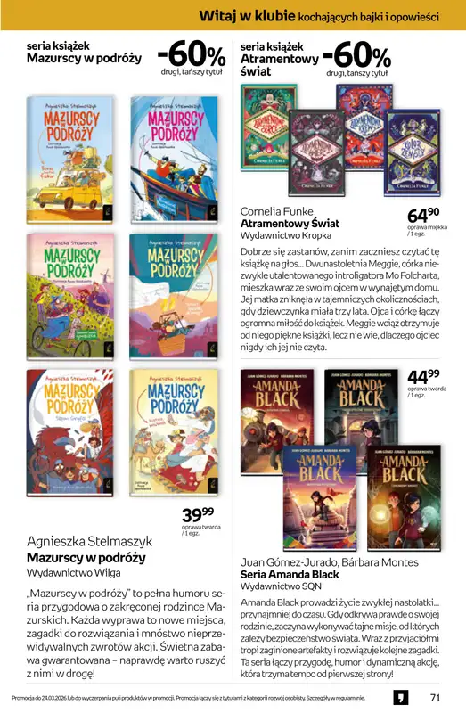 Empik - gazetka promocyjna Tom kultury: książki od środy 11.03 do wtorku 24.03 - strona 71