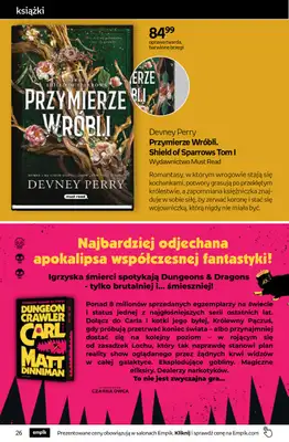 Empik - gazetka promocyjna Tom kultury: książki od środy 11.03 do wtorku 24.03 - strona 26
