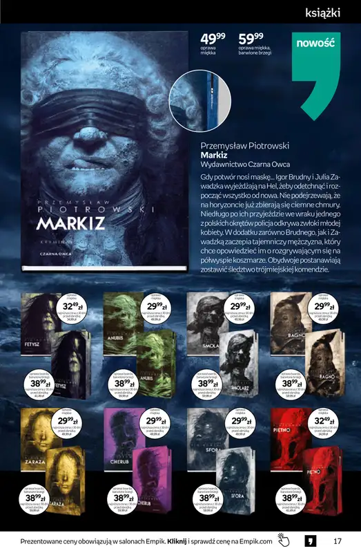 Empik - gazetka promocyjna Tom kultury: książki od środy 11.03 do wtorku 24.03 - strona 17
