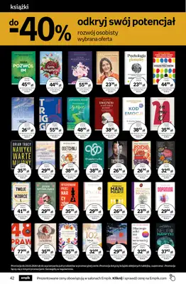 Empik - gazetka promocyjna Tom kultury: książki od środy 11.03 do wtorku 24.03 - strona 42